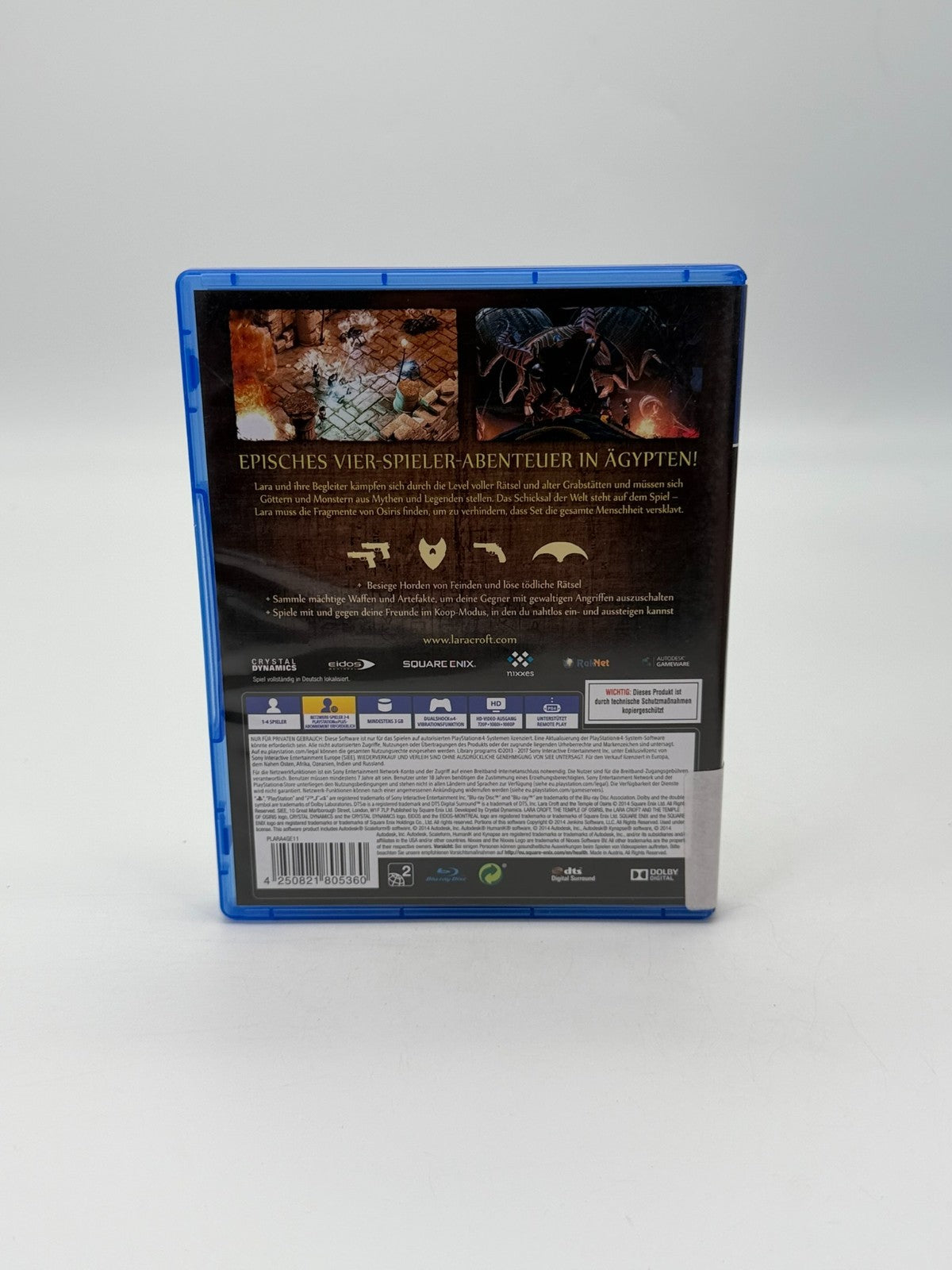 Lara Croft Und Der Tempel Des Osiris Sony Playstation 4 Sehr guter Zustand CIB