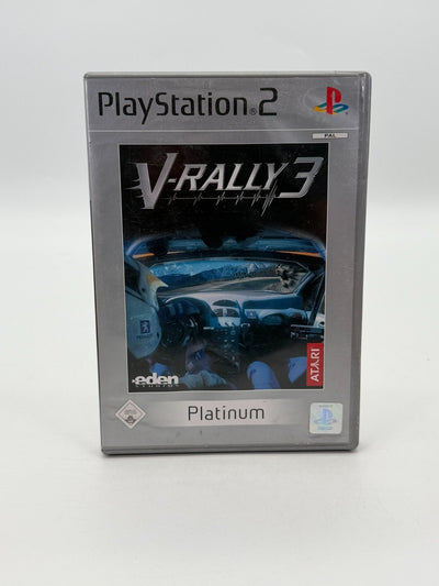 V-Rally 3 Sony Playstation 2guter Zustand CIB OVP