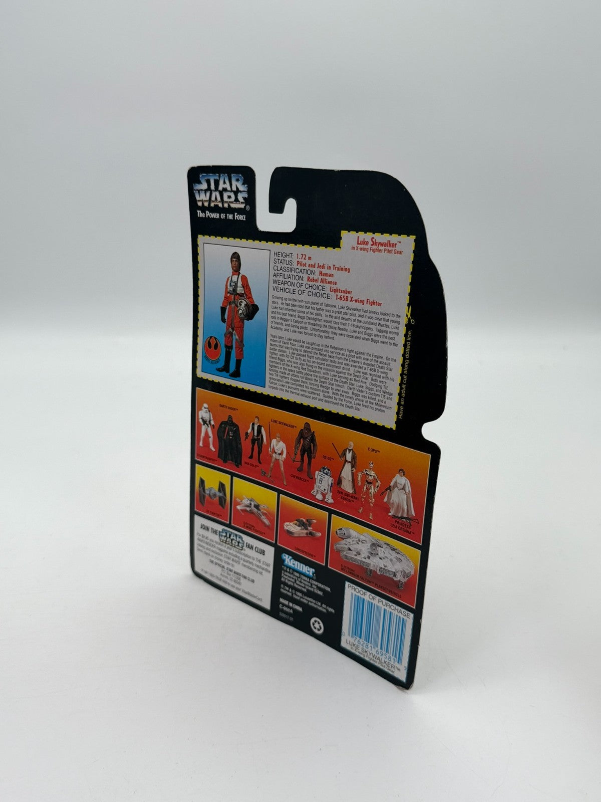 Star Wars Figur Luke Skywalker in X-Wing The Kenner Collection Neu Ungeöffnet