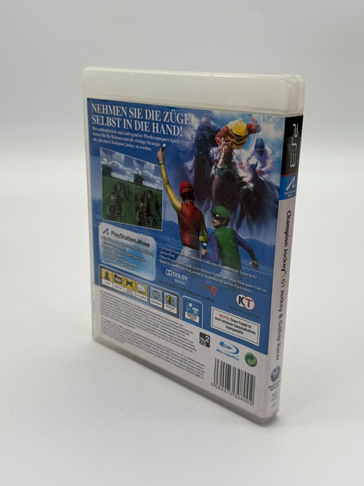 Champion Jockey G1 Jockey & Gallop Racer Sony Playstation 3 guter Zustand