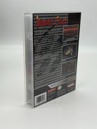 Demons Crest Super Nintendo SNES NTSC-U/C guter Zustand Anleitung + Modul