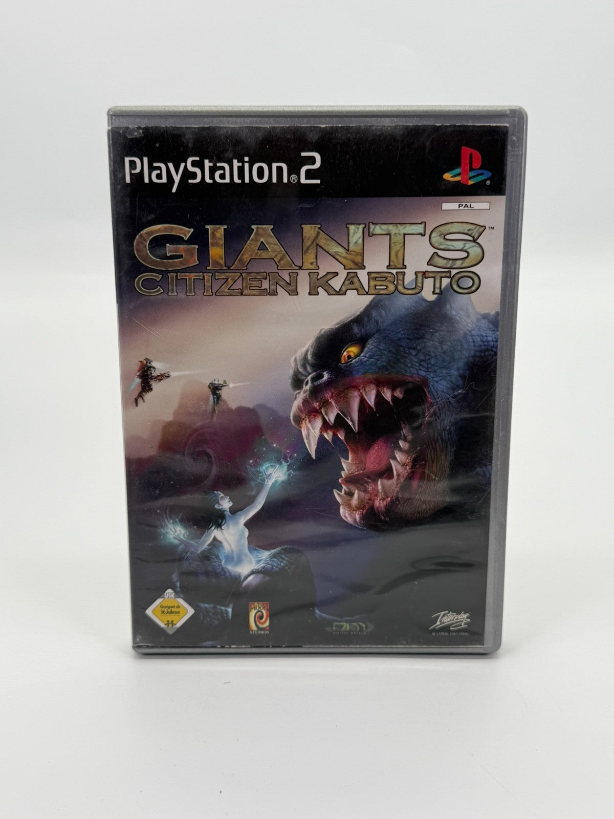 Giants Citizen Kabuto Sony Playstation 2 guter Zustand CIB OVP