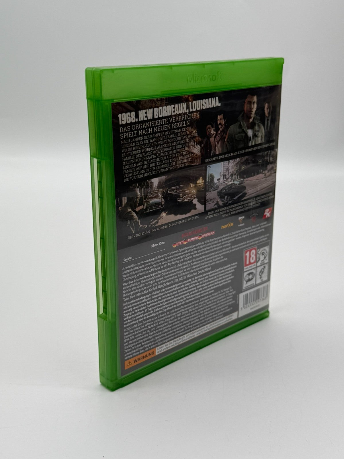 Mafia III Microsoft Xbox One Like New CIB OVP