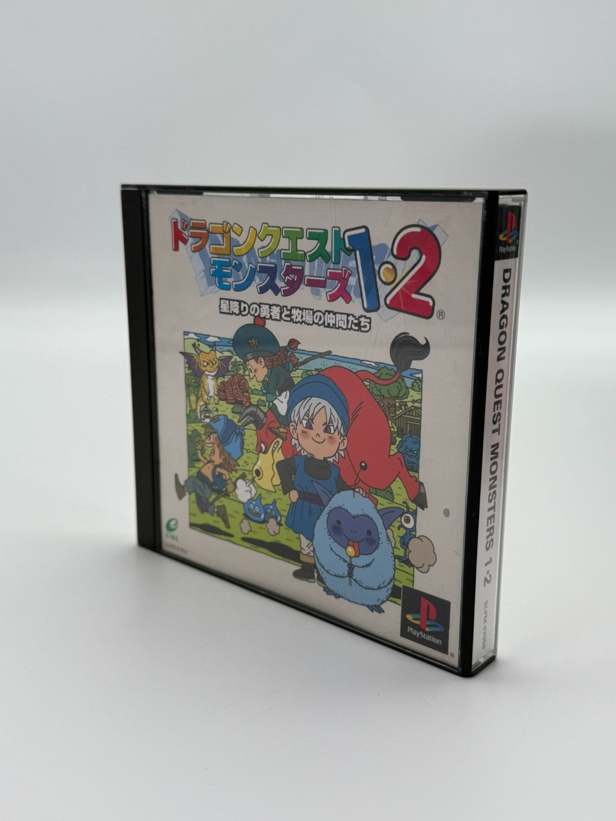 Dragon Quest Monsters 1 & 2 Sony Playstation 1 NTSC-J guter Zustand CIB OVP
