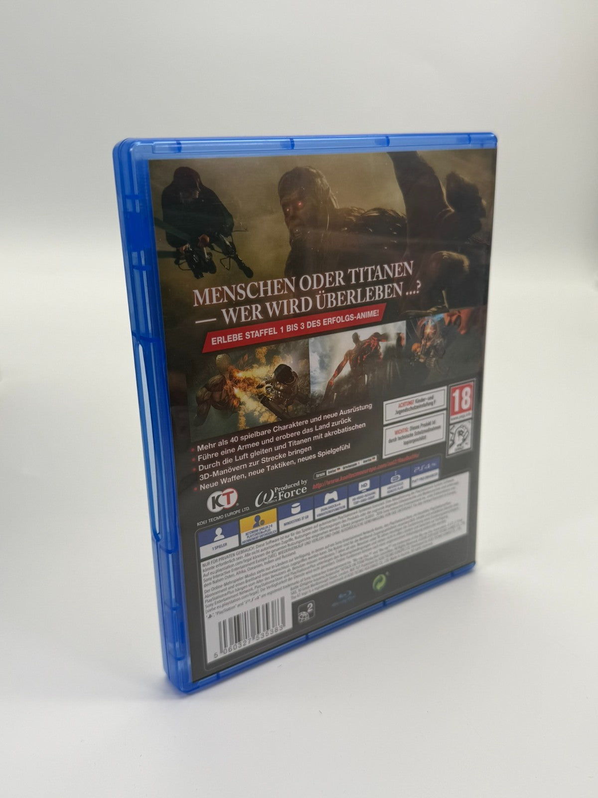 A.O.T. 2: Final Battle Sony Playstation 4 Like New CIB OVP