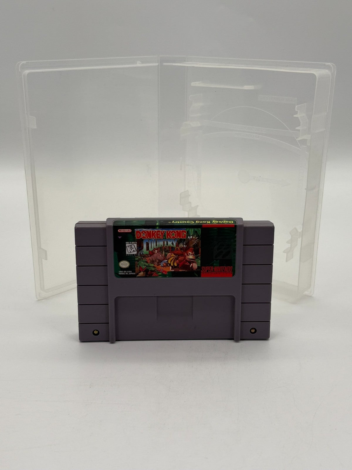 Donkey Kong Country Super Nintendo SNES NTSC-U/C good condition Cartridge + Box