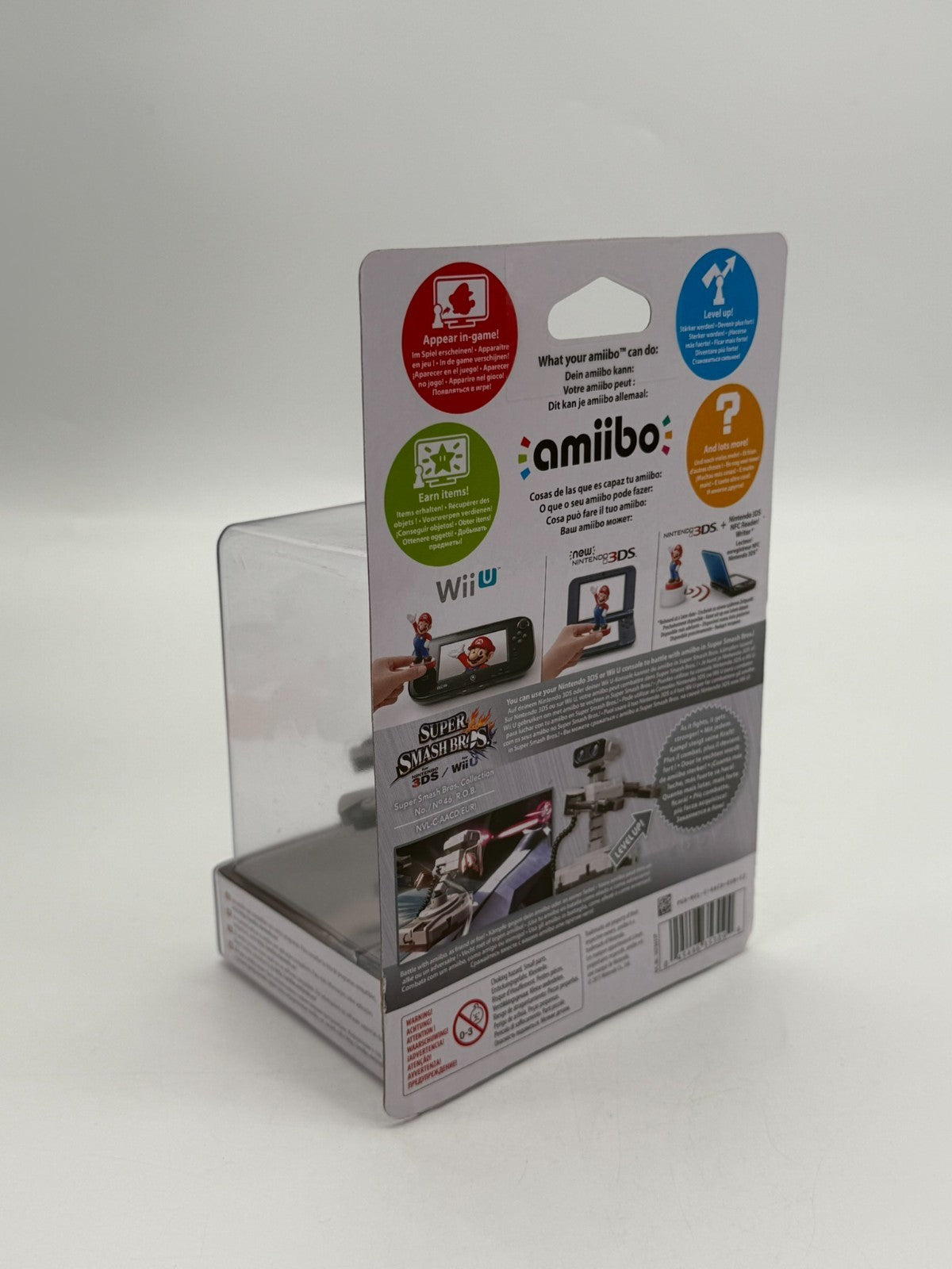 Super Smash Bros. R.O.B. N°46 Amiibo sous blister Neuf CIB OVP
