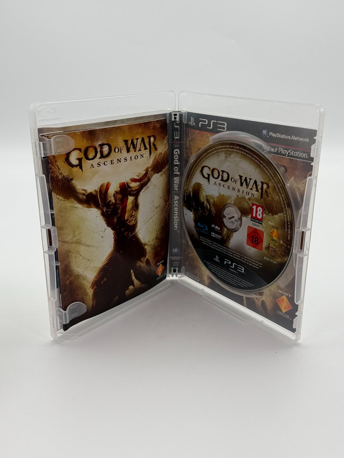 God Of War Ascension Sony Playstation 3 guter Zustand CIB OVP