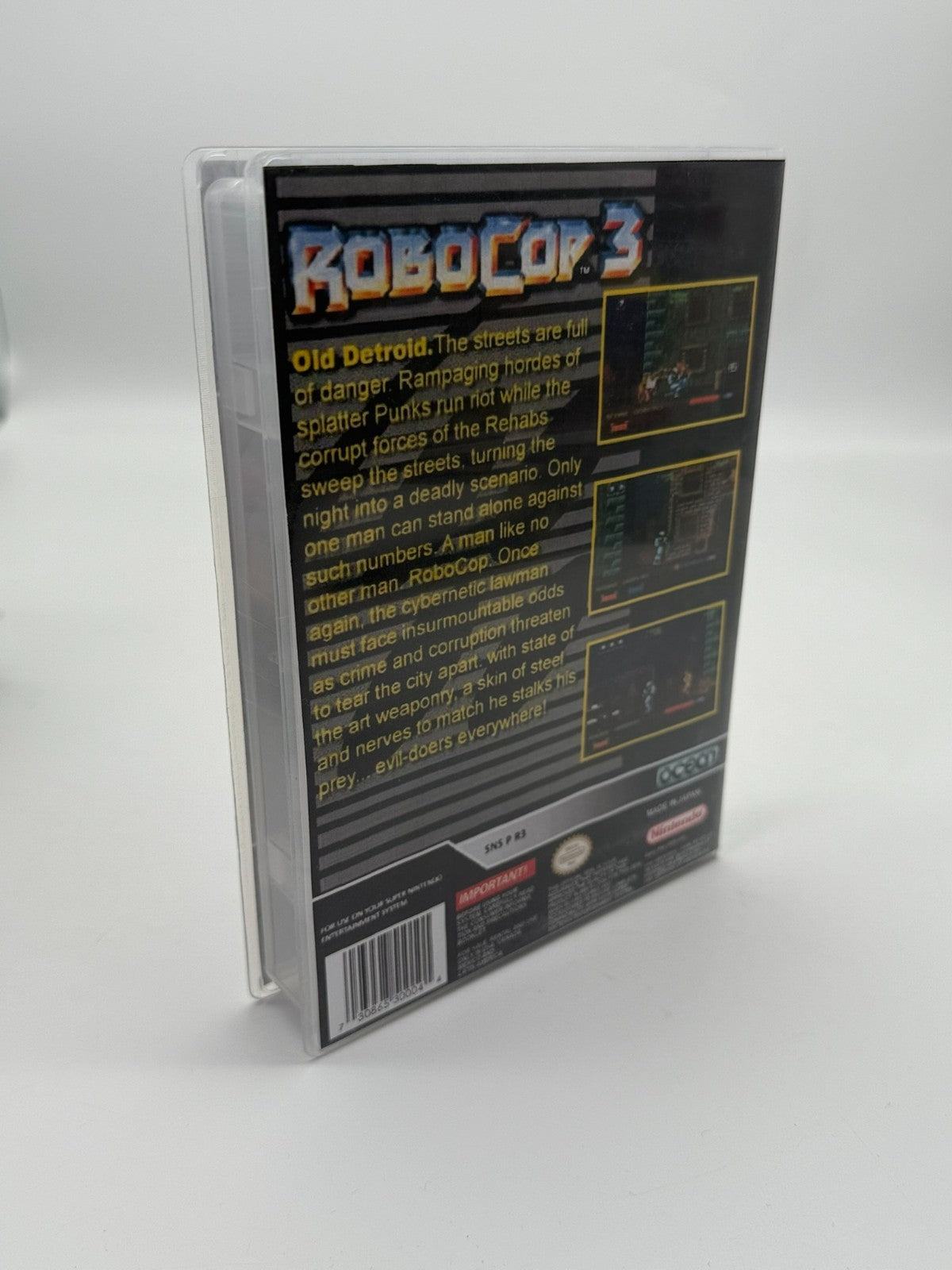 Robocop 3 Super Nintendo SNES NTSC-U/C bon état