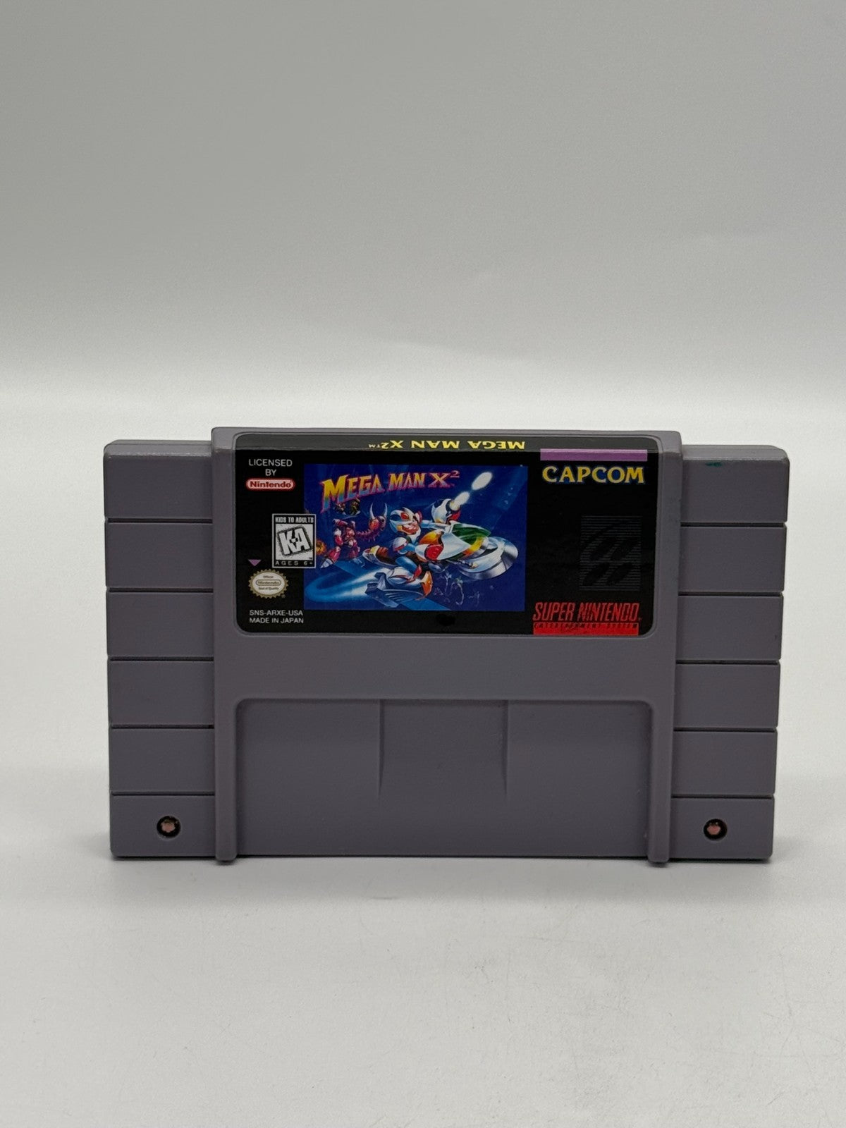 Mega Man X2 Super Nintendo SNES NTSC-U/C guter Zustand Modul + Anleitung