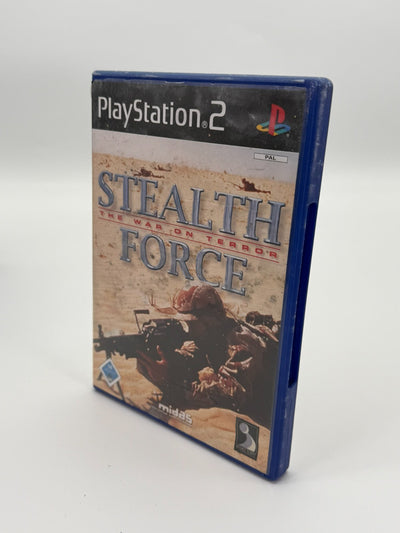 Stealth Force The War On Terror Sony Playstation 2 bon état emballage d'origine