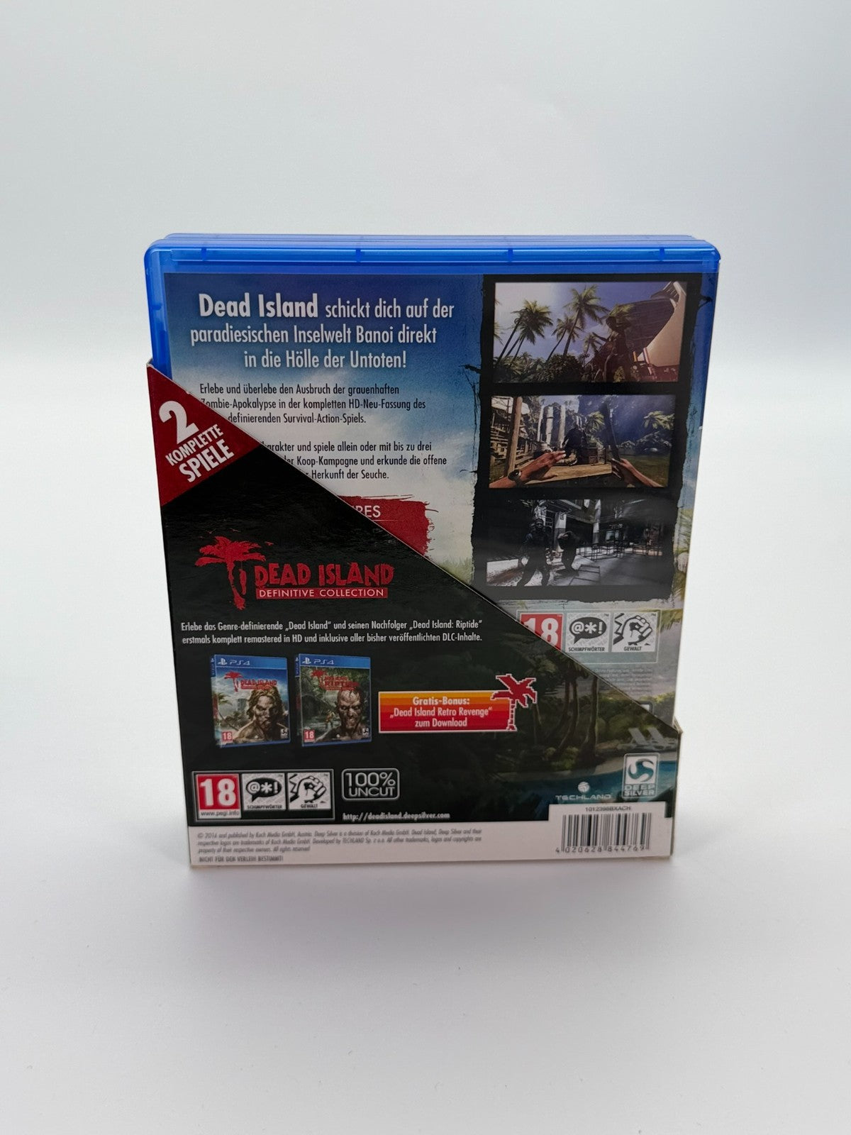 Dead Island Doppelpack Sony Playstation 4 CIB OVP 2 Komplette Spiele