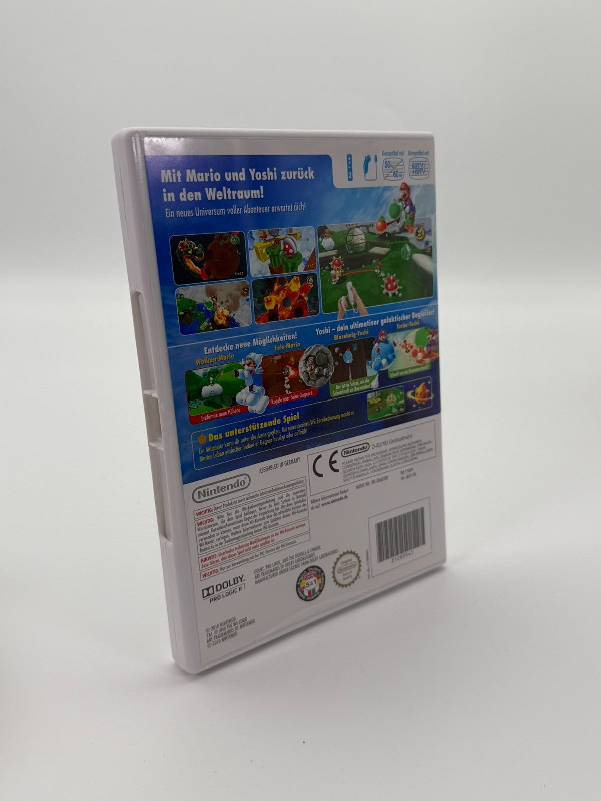 Super Mario Galaxy 2 Special Edition + DVD Nintendo Wii Sehr guter Zustand CIB