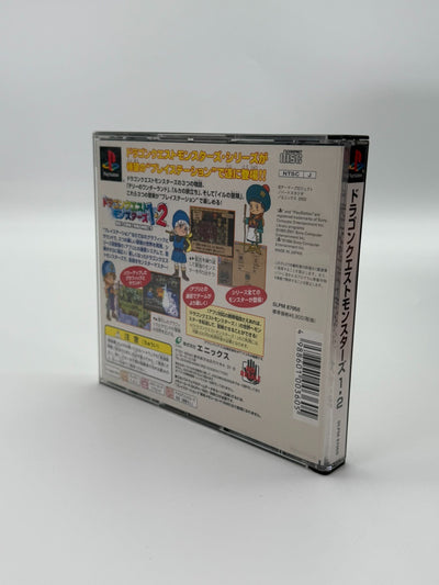 Dragon Quest Monsters 1 & 2 Sony Playstation 1 NTSC-J bon état CIB OVP