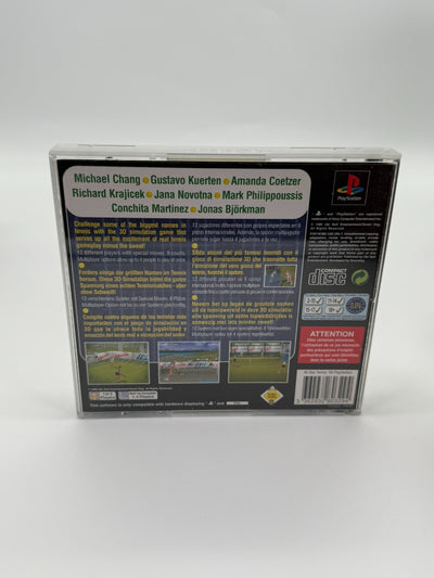 All Star Tennis 99 Sony Playstation 1 État acceptable CIB OVP
