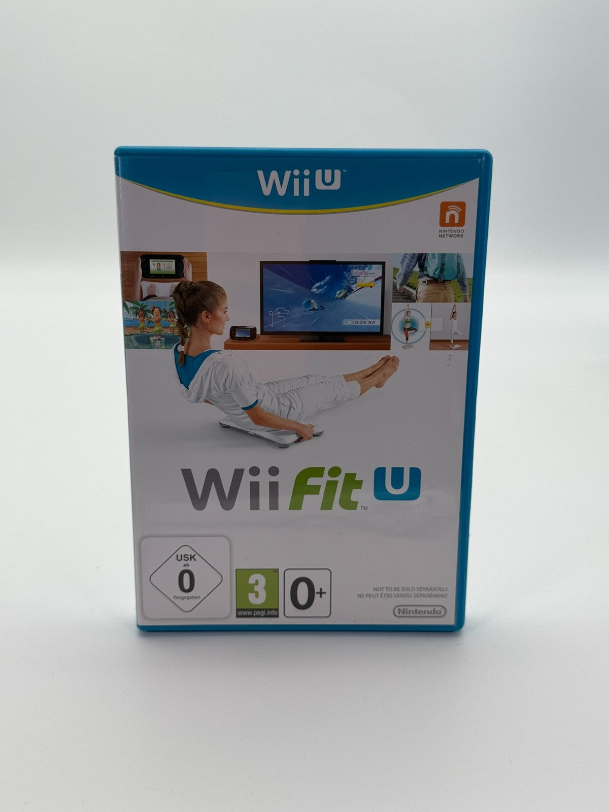 Wii Fit U Nintendo Wii U guter Zustand OVP
