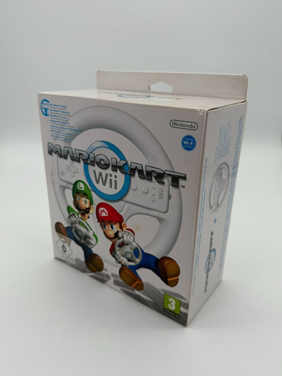 Mario Kart Wheel Bundle Nintendo Wii Factory Sealed Neu CIB OVP