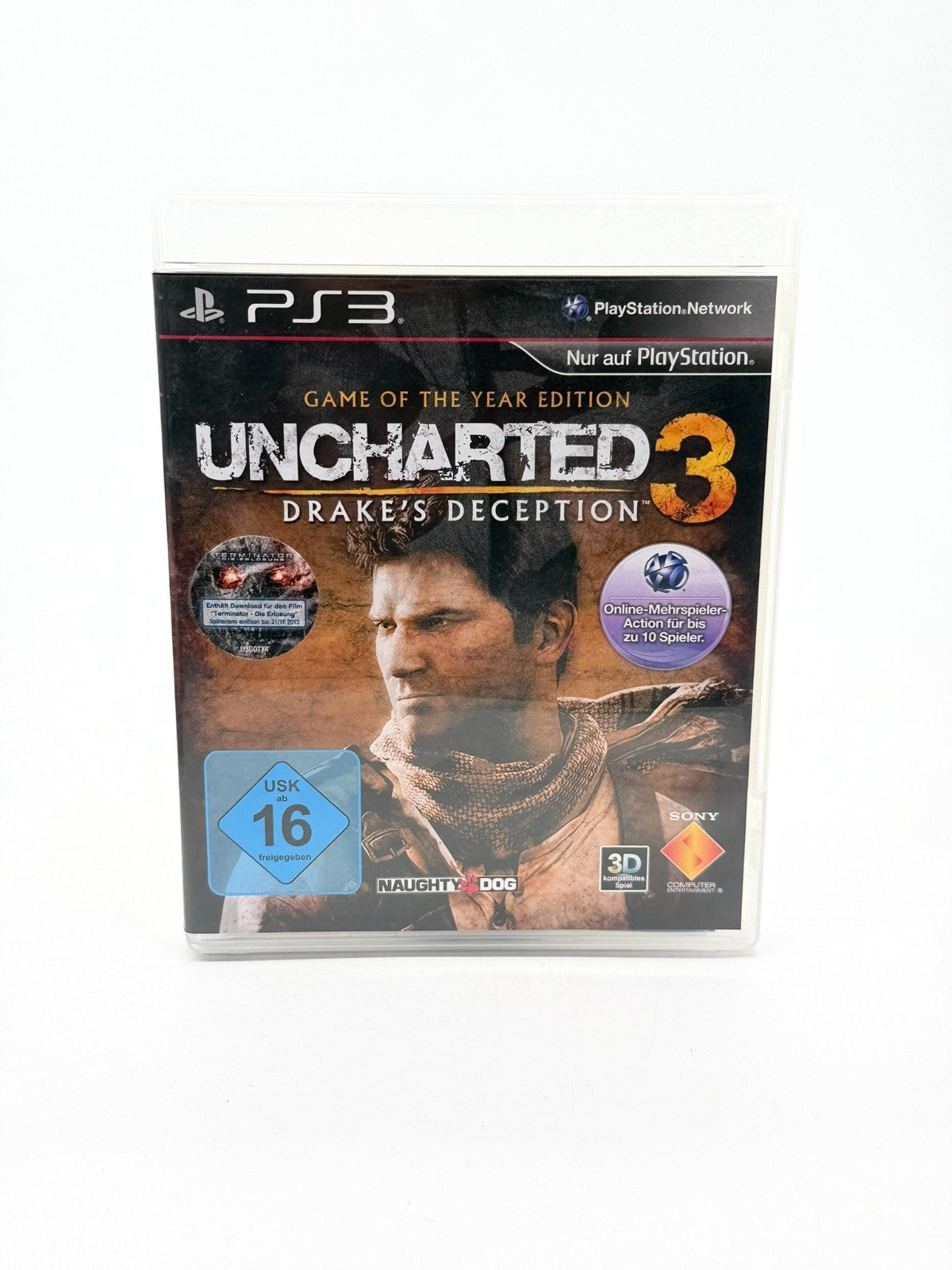Uncharted 3 Drakes Deception Sony Playstation 3 Sehr guter Zustand CIB OVP