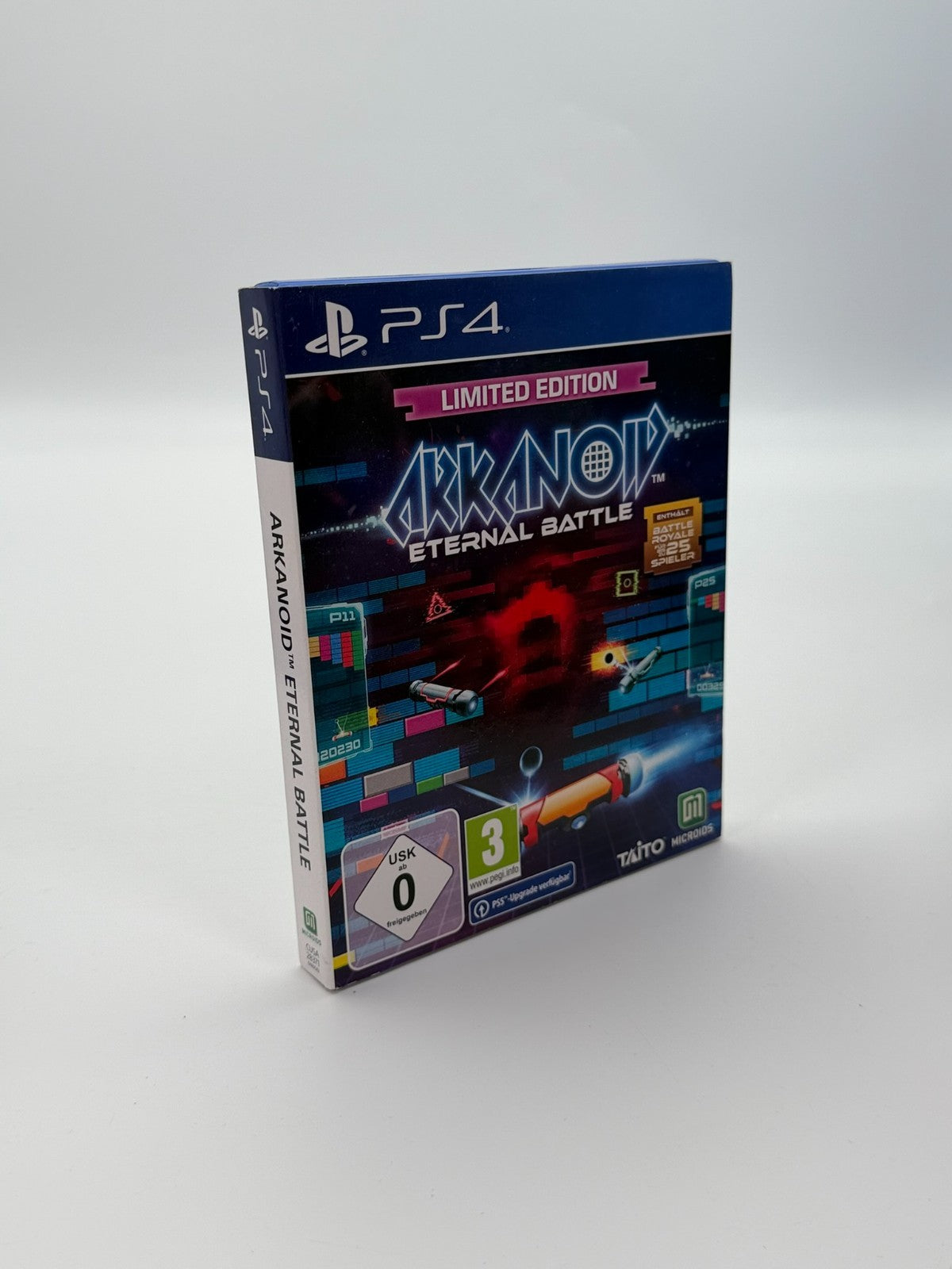 Arkanoid Eternal Battle Limited Edition Sony Playstation 4 Sehr gut CIB OVP