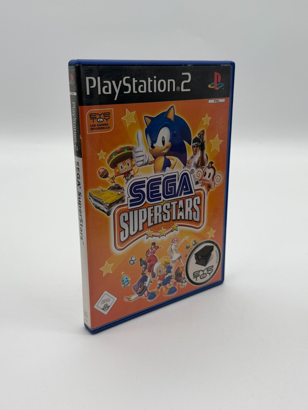 Sega Superstars Sony Playstation 2 guter Zustand CIB OVP