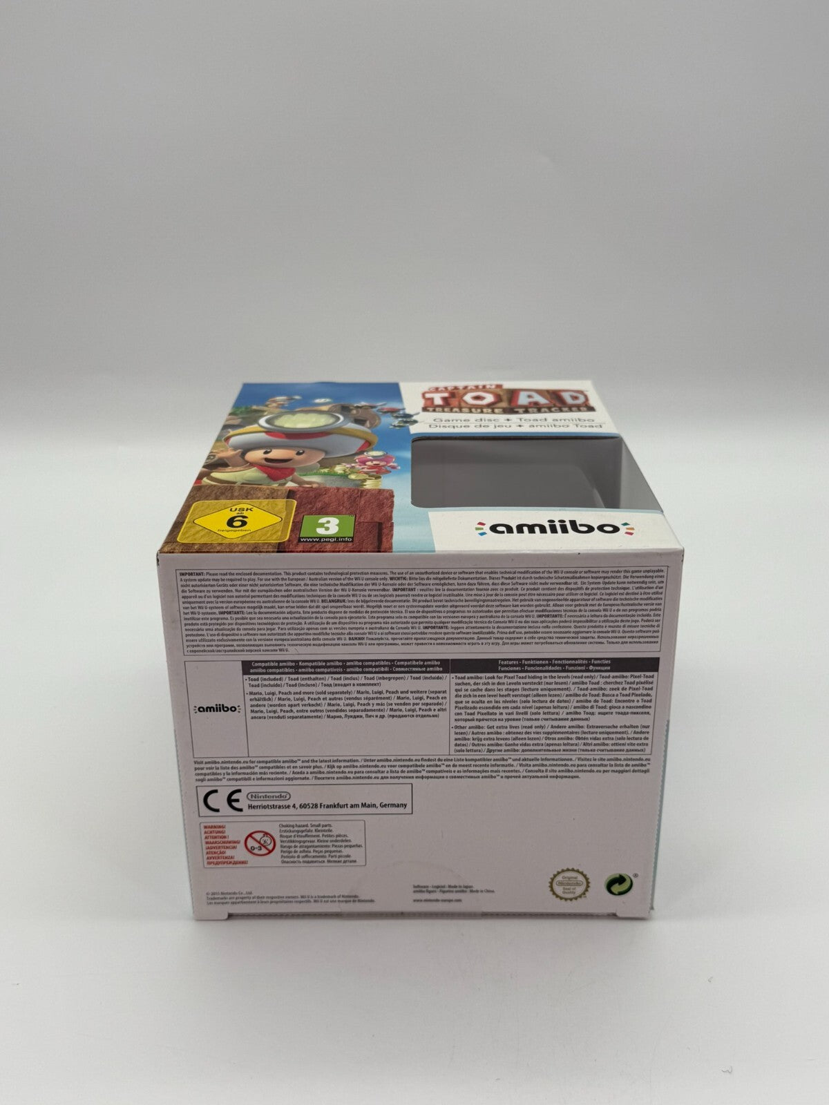 Captain Toad: Treasure Tracker Big Box inkl. Toad amiibo Neu TOP Zustand