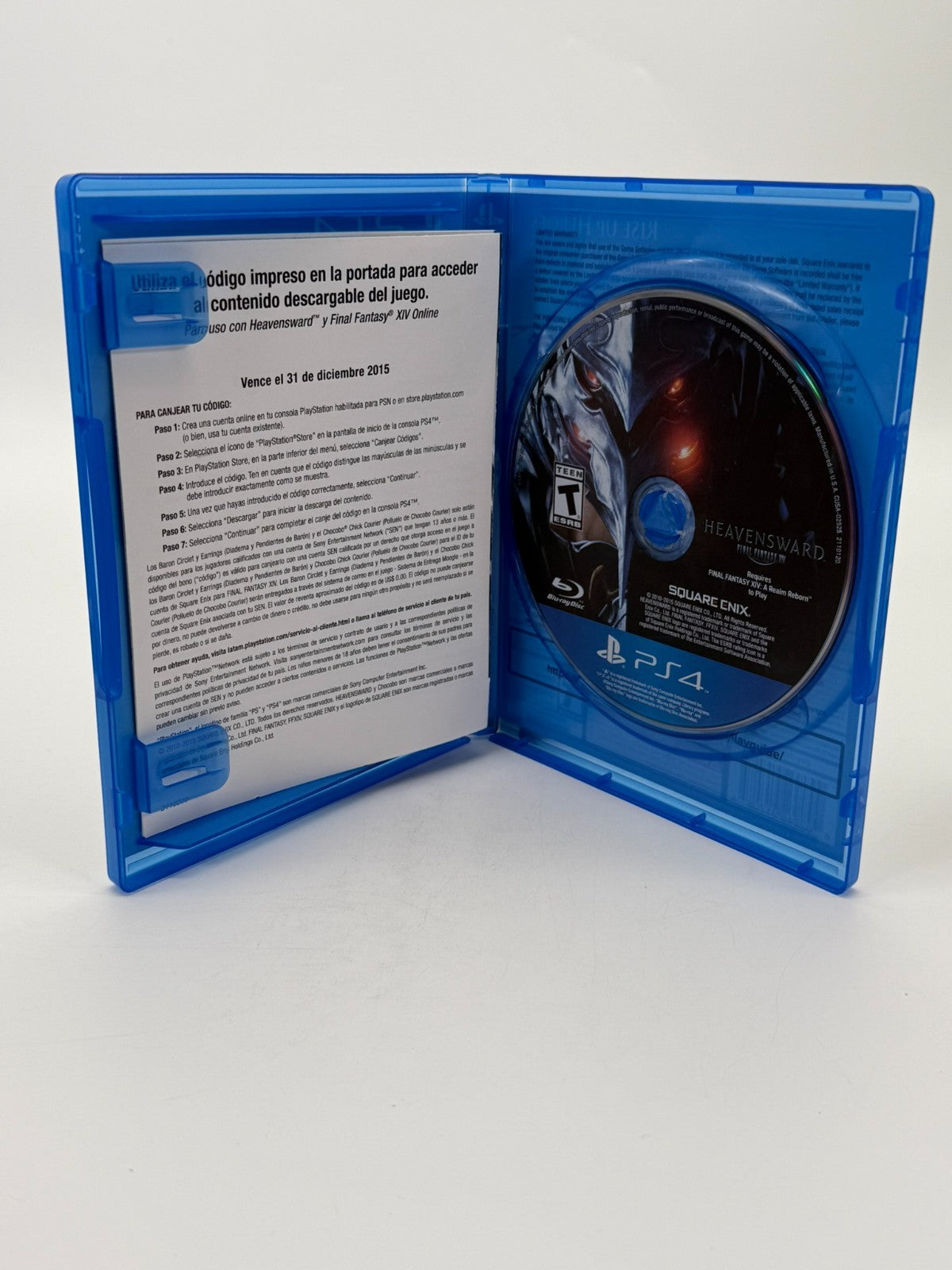 Final Fantasy XIV Heavensward Sony Playstation 4 Sehr guter Zustand CIB OVP
