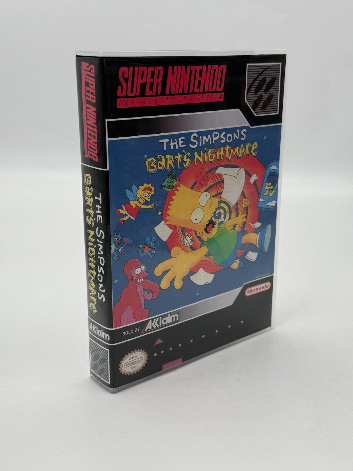The Simpsons Barts Nightmare Super Nintendo SNES NTSC-U/C Guter Zustand