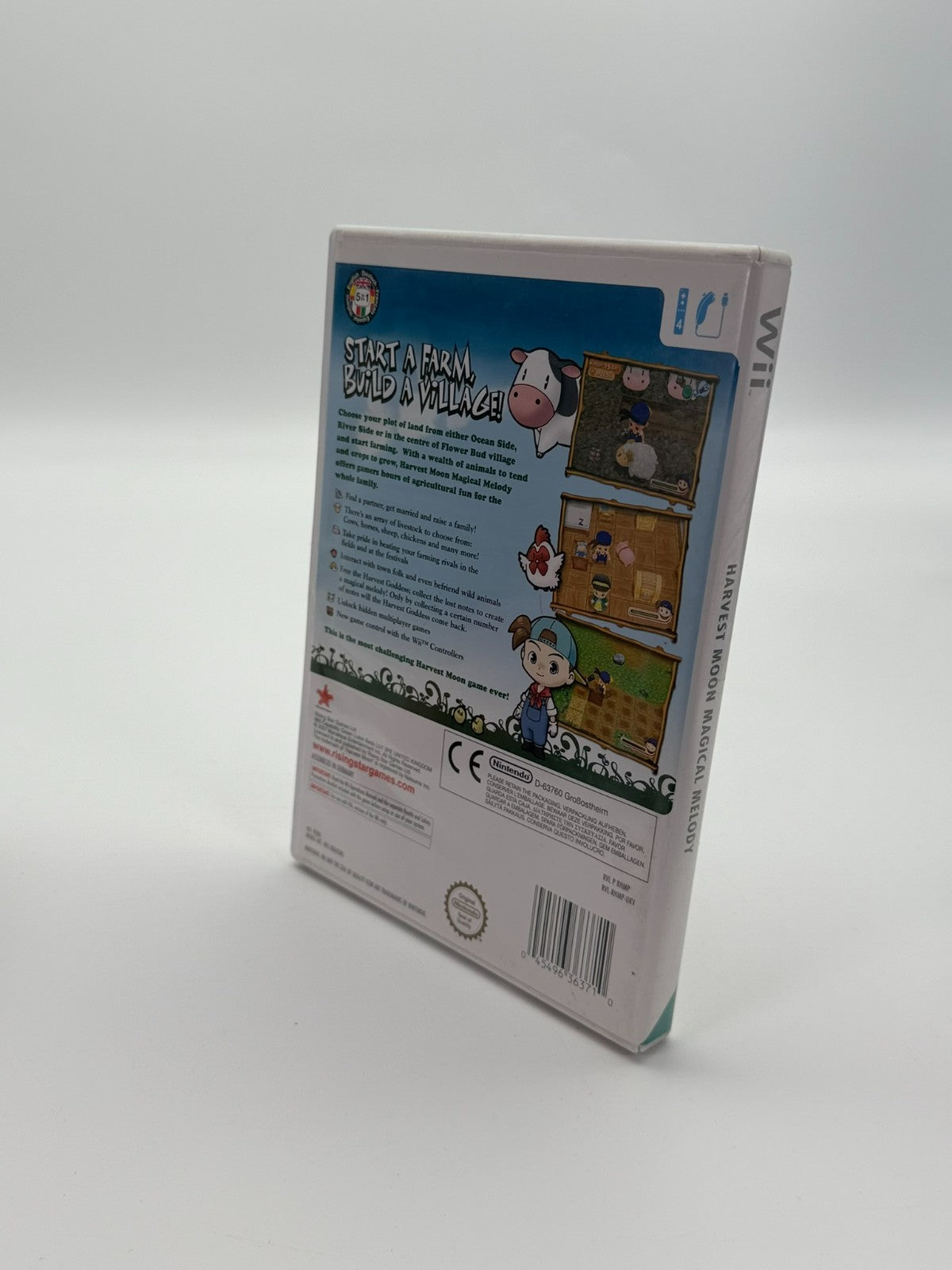 Harvest Moon Magical Melody Nintendo Wii guter Zustand OVP