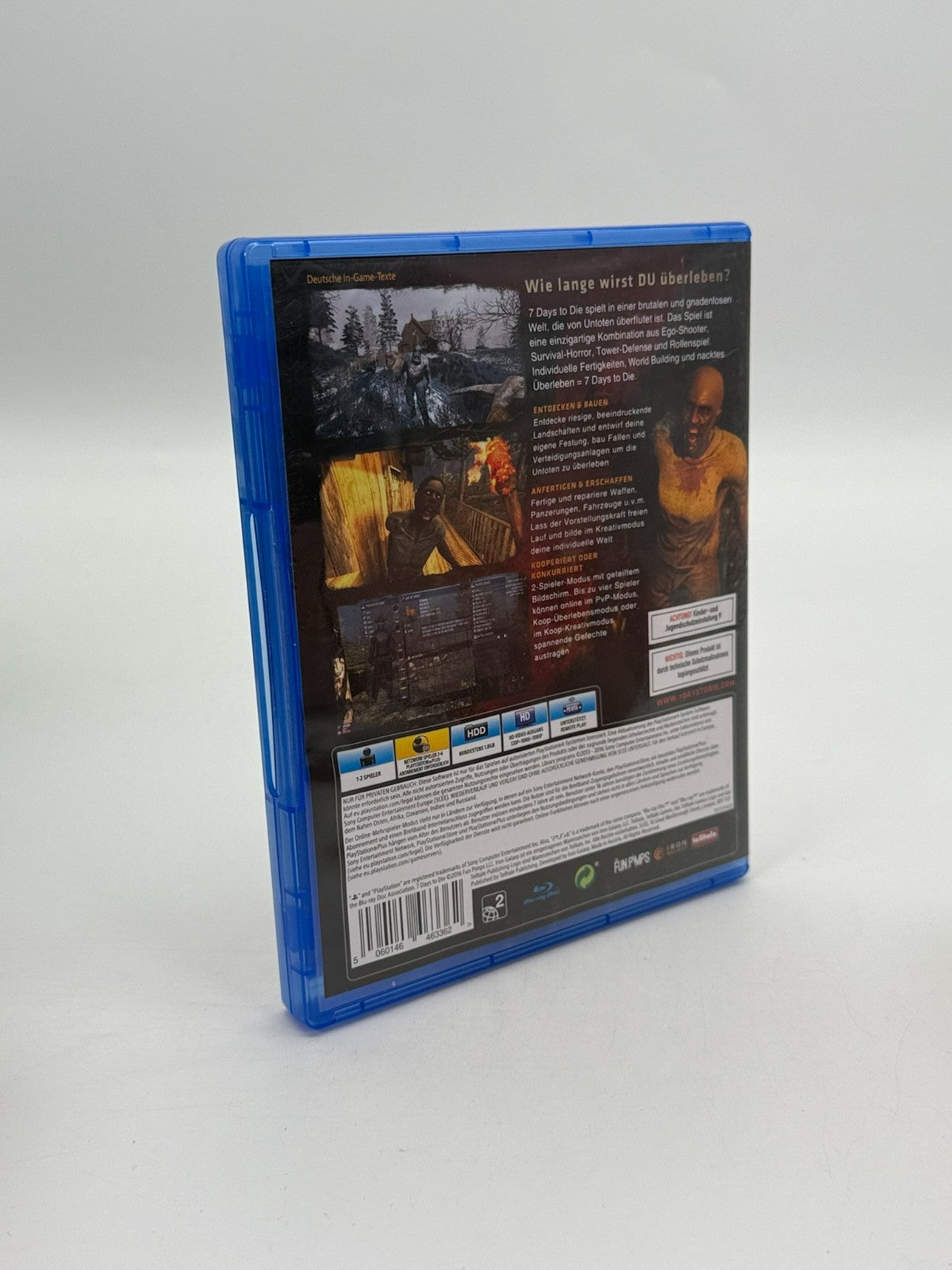 7 Days To Die Sony PlayStation 4 good condition, original packaging