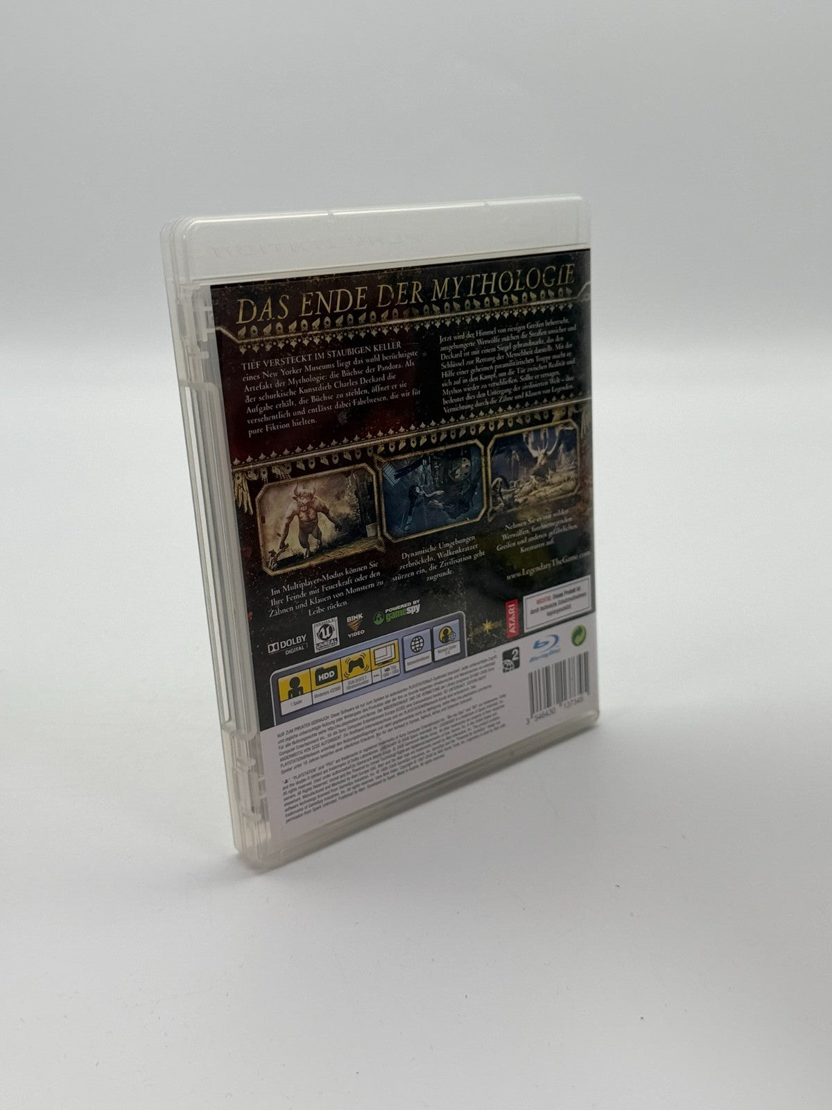 Legendary Sony Playstation 3 Sehr guter Zustand CIB OVP