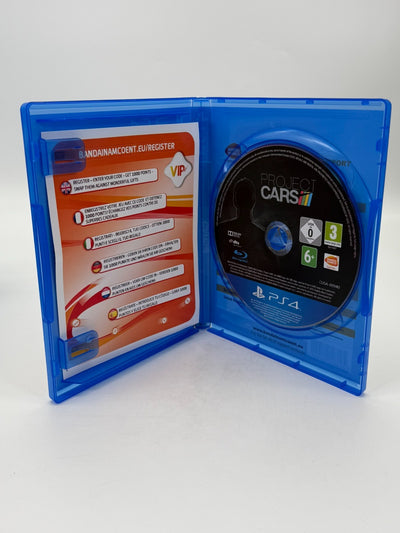 Project Cars Sony Playstation 4 Très bon état CIB Boîte d'origine