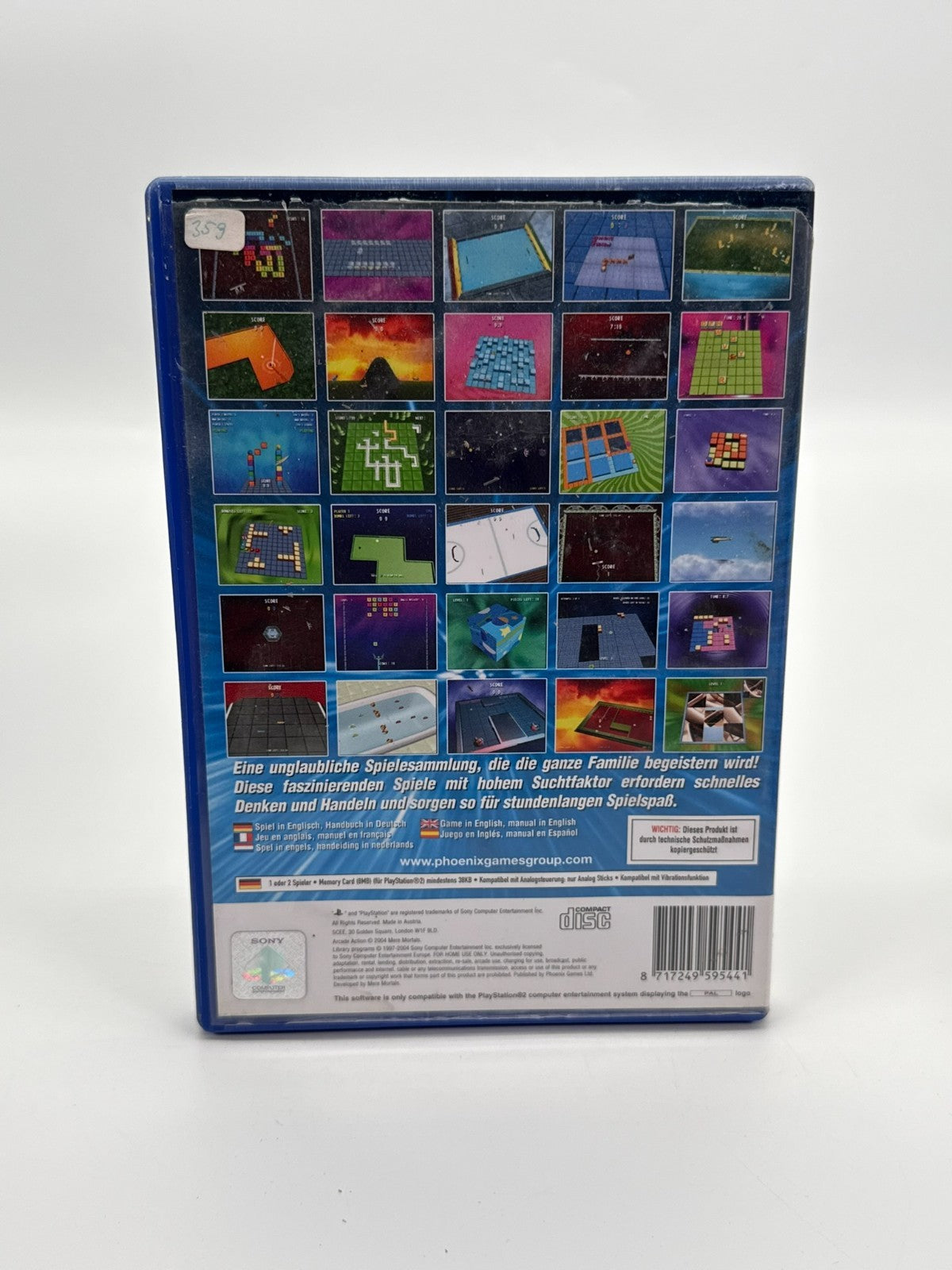 Arcade Action Sony Playstation 2 Good Condition CIB OVP