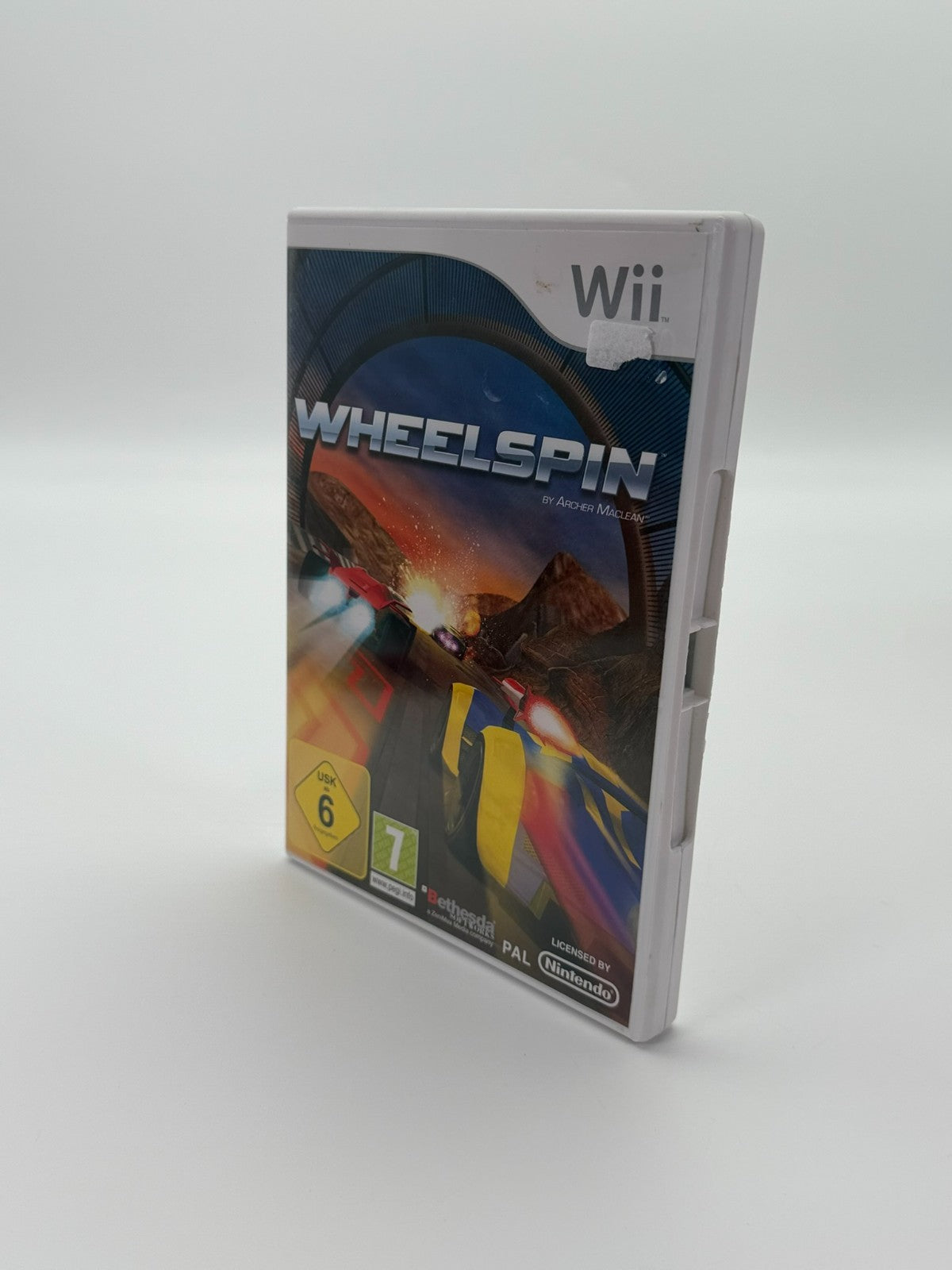 Wheelspin By Archer Maclean Nintendo Wii Sehr guter Zustand CIB OVP