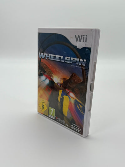 Wheelspin By Archer Maclean Nintendo Wii Sehr guter Zustand CIB OVP