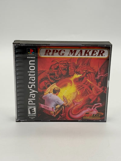 RPG Maker Sony Playstation 1 guter Zustand CIB OVP NTSC U/C