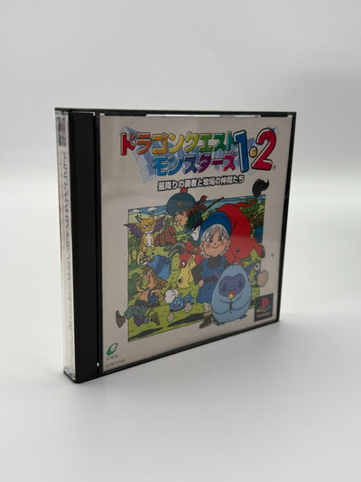 Dragon Quest Monsters 1 & 2 Sony Playstation 1 NTSC-J bon état CIB OVP