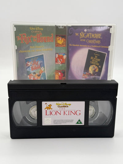 Le Roi Lion VHS Très bon état Boîtier d'origine