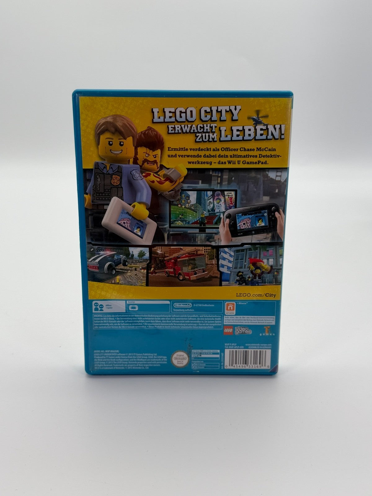 Lego City Undercover Nintendo Wii U guter Zustand OVP