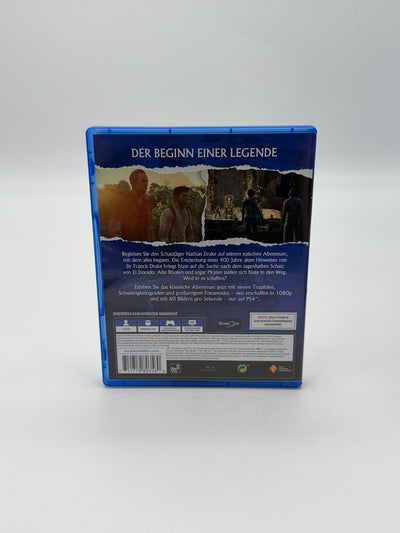 Uncharted Drakes Fortune Remastered Sony Playstation 4 Sehr guter Zustand CIB