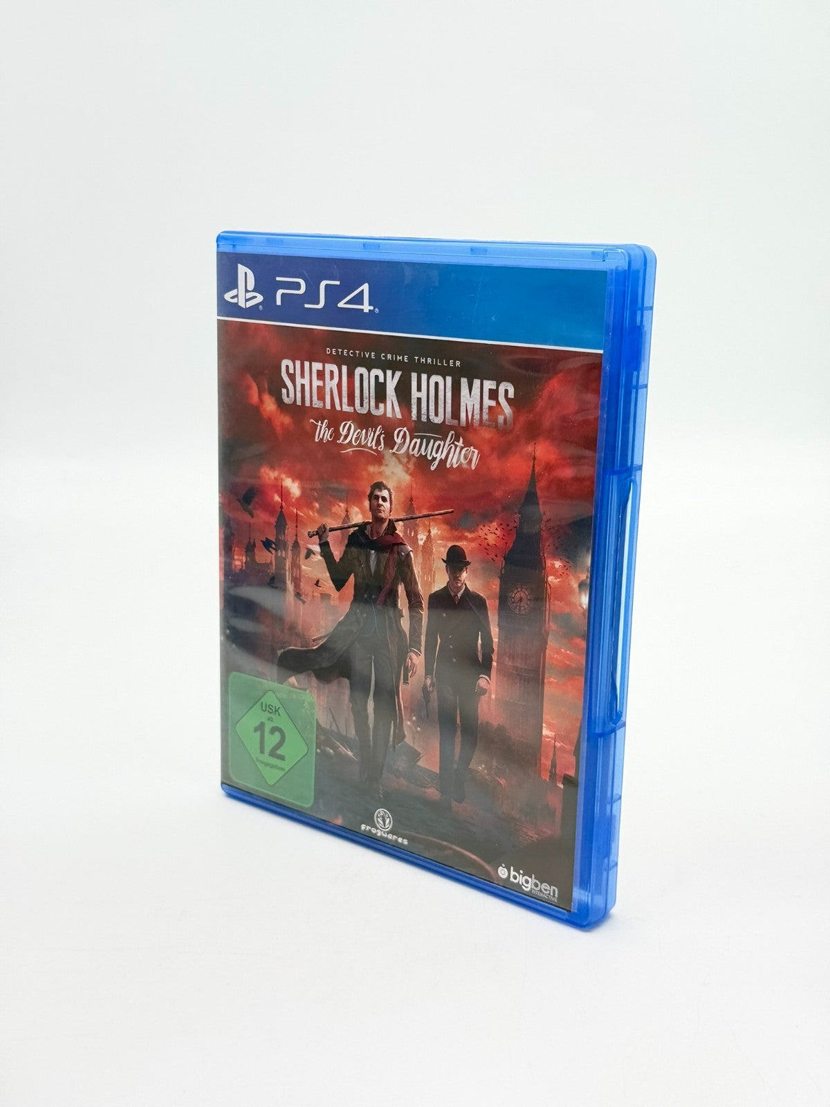 Sherlock Holmes The Devils Daughter Sony Playstation 4 Très bon état CIB OVP