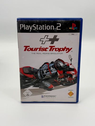 Tourist Trophy The Real Riding Simulator Sony Playstation 2 bon état complet en boîte