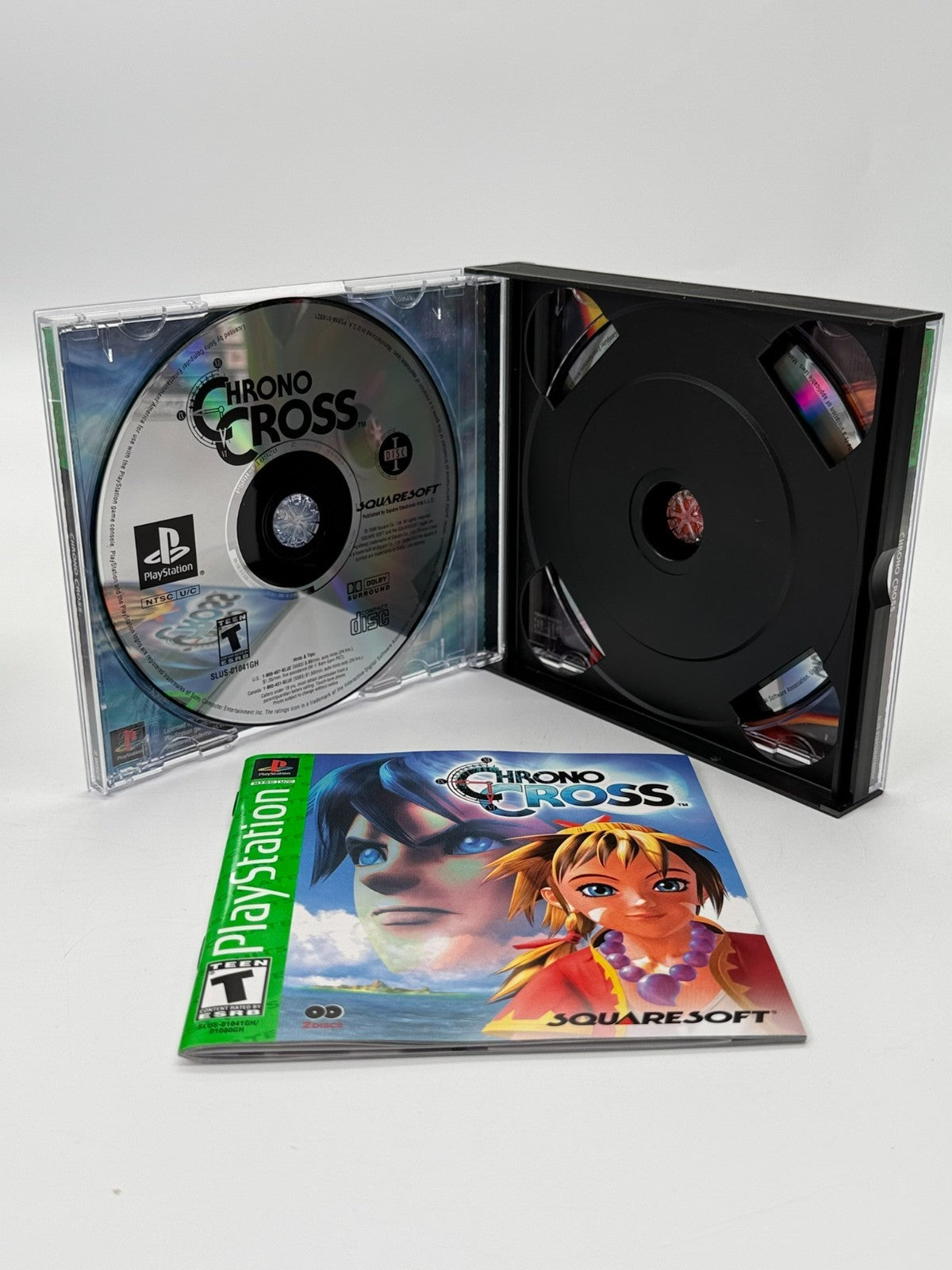 Chrono Cross Sony Playstation 1 NTSC-U/C Très bon état CIB OVP