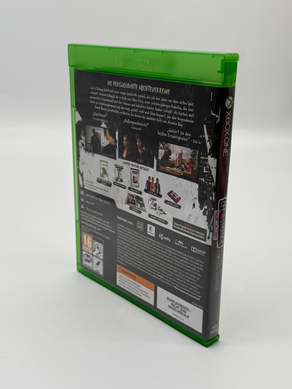 Life Is Strange Before The Storm Limited Edition Microsoft XBox One Très bon CIB