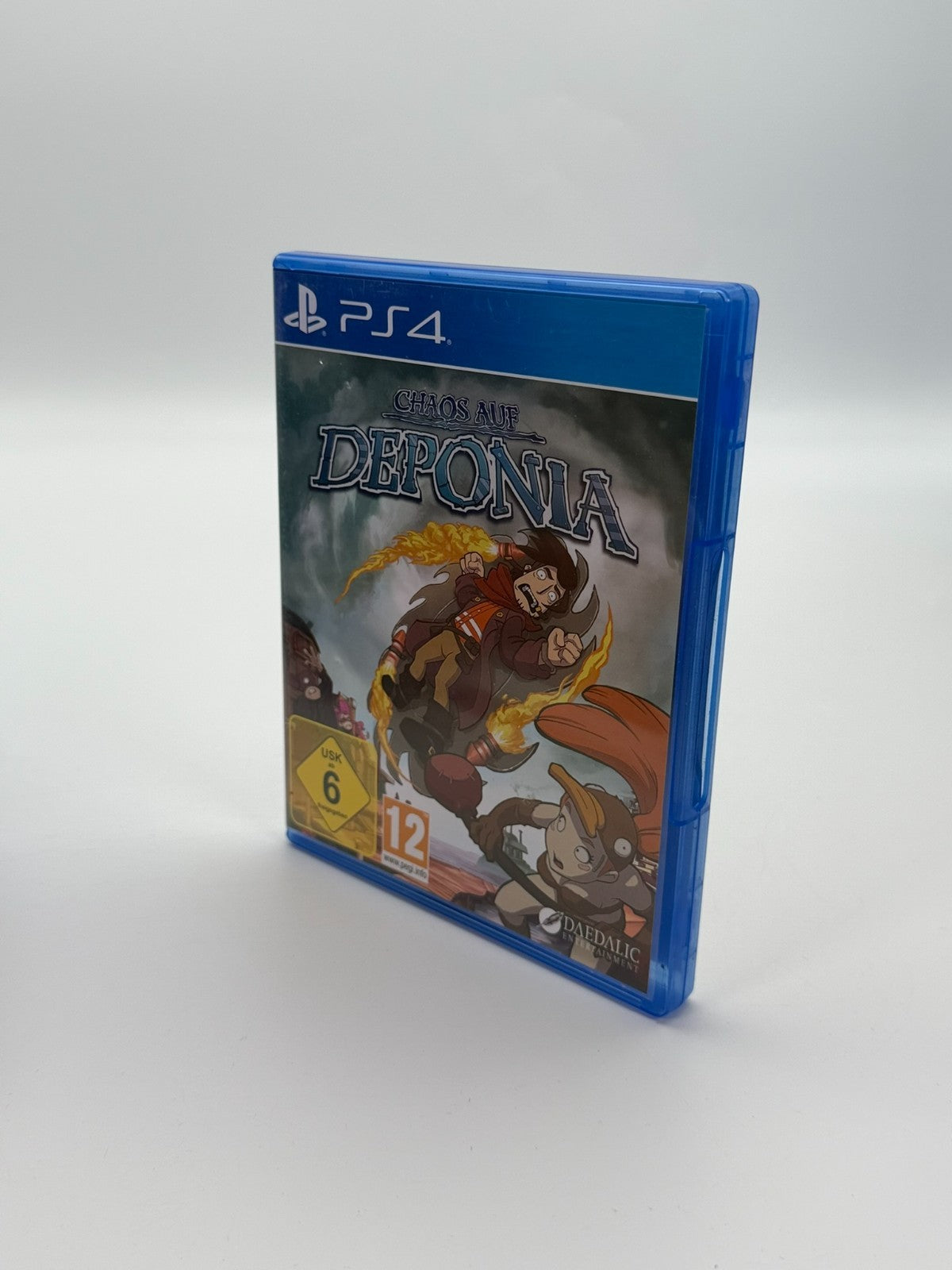 Chaos Auf Deponia Sony Playstation 4 guter Zustand OVP