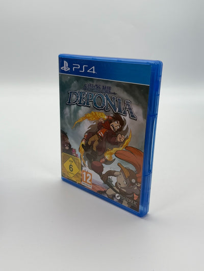 Chaos Auf Deponia Sony Playstation 4 guter Zustand OVP