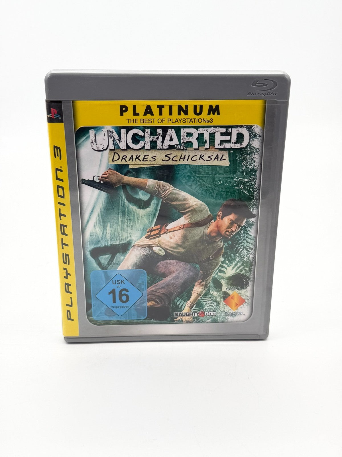 Uncharted Drakes Schicksal Sony Playstation 3 guter Zustand CIB Platinum