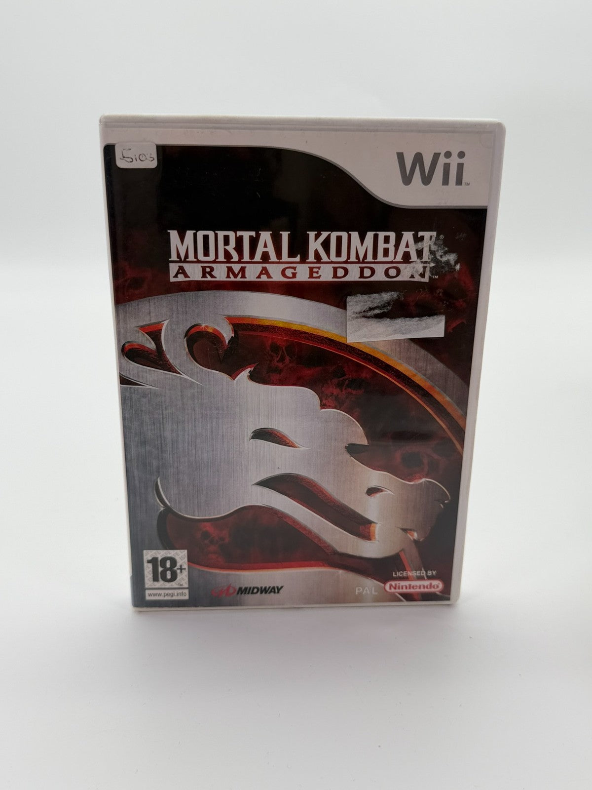 Mortal Kombat Armageddon Nintendo Wii Akzeptabler Zustand CIB OVP