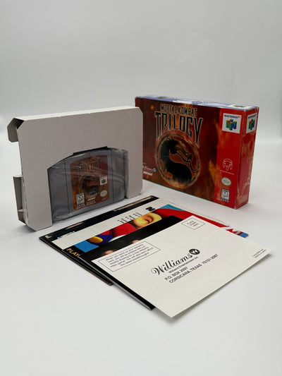 Mortal Kombat Trilogy Nintendo 64 Gut - Sehr guter Zustand CIB OVP + Schutzhülle