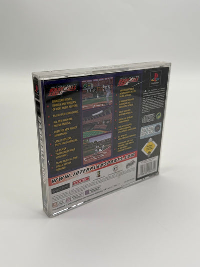Interplay Sports Baseball 2000 Sony Playstation 1 bon état CIB Boîte