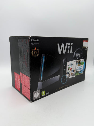 Nintendo Wii 25th Anniversary Schwarz Zustand gut getestet
